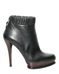Stuart Weitzman | Black Plush Boot | Lyst