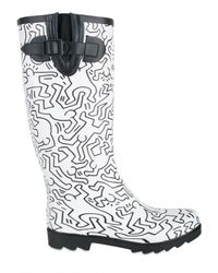 Tommy Hilfiger | White Keith Haring Limit.ed Rubber Boots | Lyst