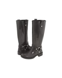 Kors by Michael Kors | Black Stormy Wellington Boots | Lyst