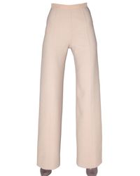 Bally | White Stretch Wool Trousers | Lyst