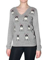 Beayukmui | Gray Dog Cashmere Knit Sweater | Lyst