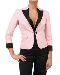 DSquared² | Pink Tuxedo Tailoring Jacket | Lyst