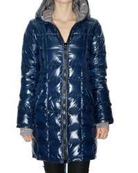 Duvetica | Blue Edona Long Down Jacket | Lyst