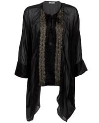 Day Birger et Mikkelsen | Black Cover Me Beaded Silk Kaftan | Lyst