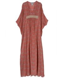 Paul & Joe | Pink Germain Silk Kaftan Gown | Lyst