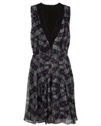 Proenza Schouler | Black Floral-print Dress | Lyst