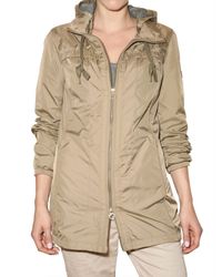 Closed | Brown Nylon Parka Jacket | Lyst