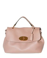 Mulberry | Natural Grained Calfskin Edie Small Top Handle | Lyst
