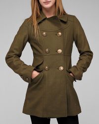 Tulle | Green Sailor Button Coat | Lyst