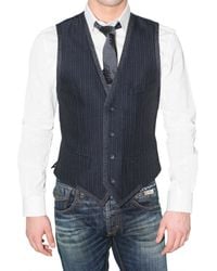 Dolce & Gabbana | Blue Single-breasted Striped Blazer for Men | Lyst