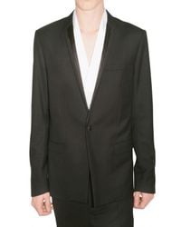 Dior Homme | Black Wool Smoking Jacket for Men | Lyst