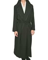 Dior Homme | Black Light Weight Wool Trench Coat for Men | Lyst