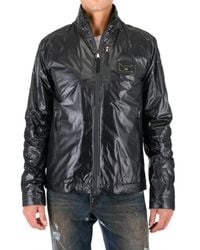 Dolce & Gabbana | Black Zipped Nylon Jacket for Men | Lyst
