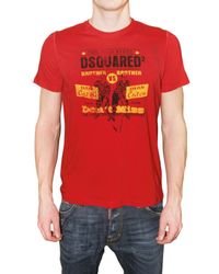 DSquared² | Dsquared Brother Jersey T-shirt for Men | Lyst