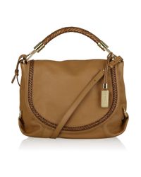 Michael Kors | Brown Skorpios Leather Messenger Bag | Lyst