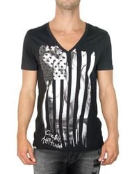 Philipp Plein | Black 'philipp Tour' T-shirt for Men | Lyst