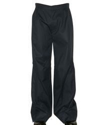 Raf Simons | Blue Light Gabardine Wide Trousers for Men | Lyst