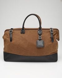 Billykirk | Brown Waxed Cotton Large Carryall for Men | Lyst
