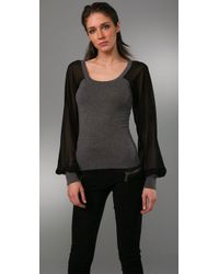 Reformation | Gray Cale Sweater | Lyst