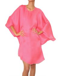 ROKSANDA | Purple Silk Gazar Dress | Lyst