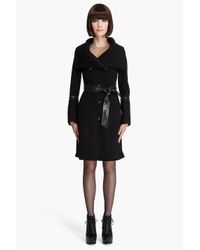 Mackage | Black Estelle Asymmetrical Trenchcoat | Lyst