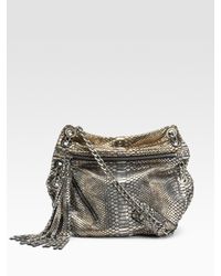 Botkier | Metallic Ava Snake-embossed Hobo | Lyst