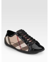 Burberry | Black Sneakers | Lyst