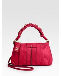 Chloé | Red Heloise Leather Crossbody Bag | Lyst