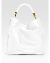 Saint Laurent | White Roady Hobo Bag | Lyst