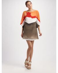 Alice + Olivia | White Kingsley Kimono Dress | Lyst