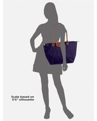 Longchamp | Brown Le Pliage Large Nylon Tote | Lyst