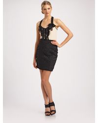 Nanette Lepore | Black Cyclone Skirt | Lyst