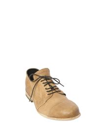 BB Bruno Bordese | Natural Washed Calfskin Lace-up Shoes | Lyst