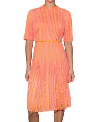 Christopher Kane | Orange Lace Dress | Lyst