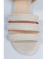 See By Chloé | Natural Bow Front Sandal in Beige | Lyst