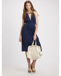 Marc By Marc Jacobs | Blue Florette Dress in Marine | Lyst