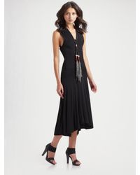 Vena Cava | Black Esprit Jersey Necklace Dress | Lyst