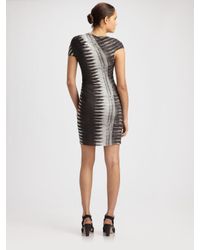Helmut Lang | Black Frequency Print Dress | Lyst