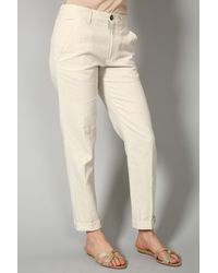 Giada Forte | White Linen/cotton Pants | Lyst