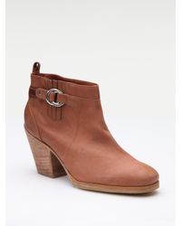 Rachel Comey | Brown Leather Ankle Boots | Lyst