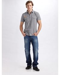 DIESEL | Blue Viker Straight-leg Jeans for Men | Lyst