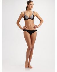 Rosa Cha | Black Tied Bikini Bottom | Lyst