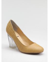 Vena Cava | Natural Lucite-heel Pumps | Lyst