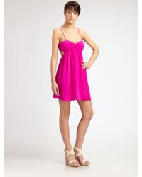 Boulee | Pink Tiffany Cutout Cami Dress | Lyst