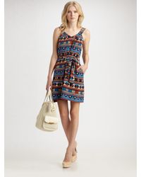 Marc By Marc Jacobs | Blue 10th Year Anniversary Frida Flag Print Dress | Lyst