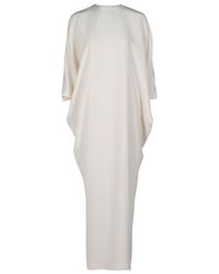Alessandra Rich | Natural Batwing Gown | Lyst