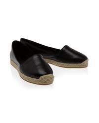 3.1 Phillip Lim | Espie Slip On Espadrille in Black | Lyst