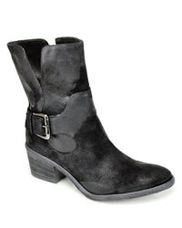 Donald J Pliner | Donata - Black Suede Ankle Boot | Lyst