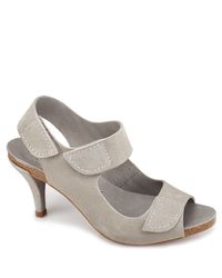 Pedro Garcia | Brown Maryse - Taupe Suede Sandal | Lyst