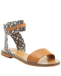 See By Chloé | Brown - Multi-colored Braided Flat Sandal | Lyst